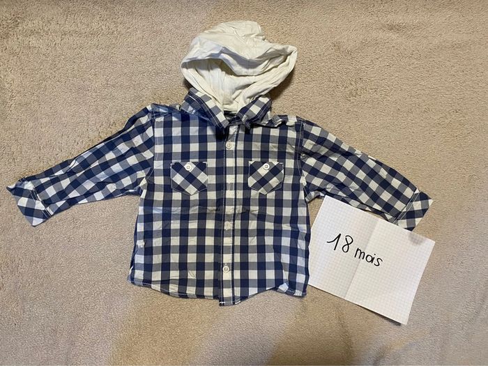Chemise ML a capuche