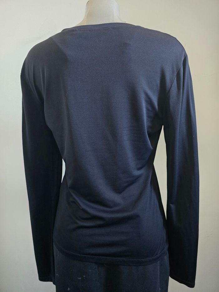 📌 Top / T-Shirt Nylon et Spandex N&B Classic - photo numéro 2