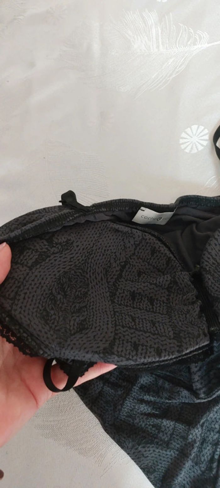 Débardeur Femme Taille 1 Cache Cache noir et gris - photo numéro 4