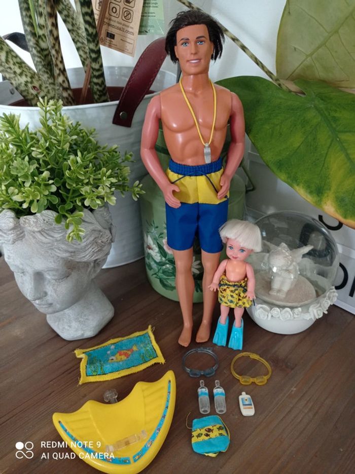 Ken & Tommy Swim Buddies, vintage 1999