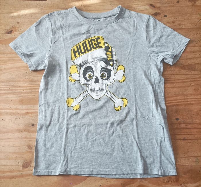 Tee shirt tête de mort