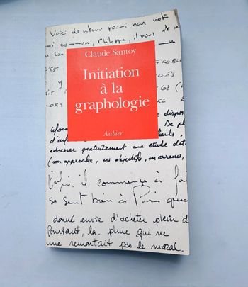 Livre initiation à la graphologie