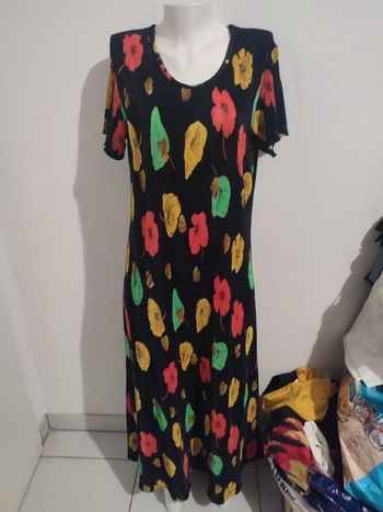 #kytieLfemme. Robe longue manches courtes taille L