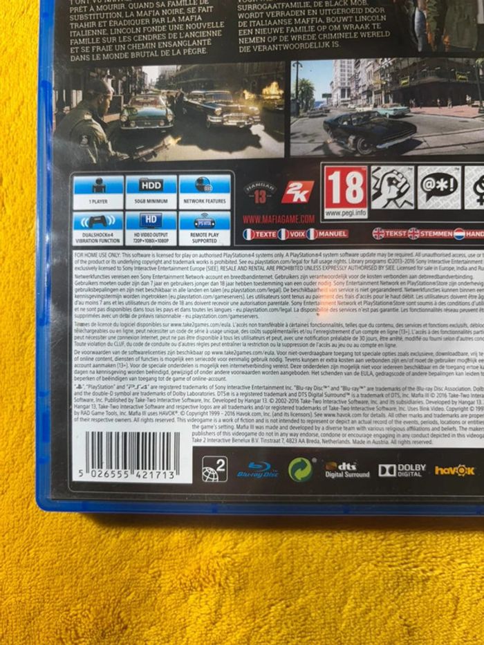 Jeu Ps4 Mafia 3 - photo numéro 4