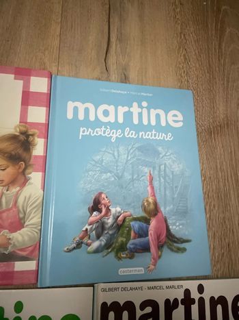 Lot livres Martine