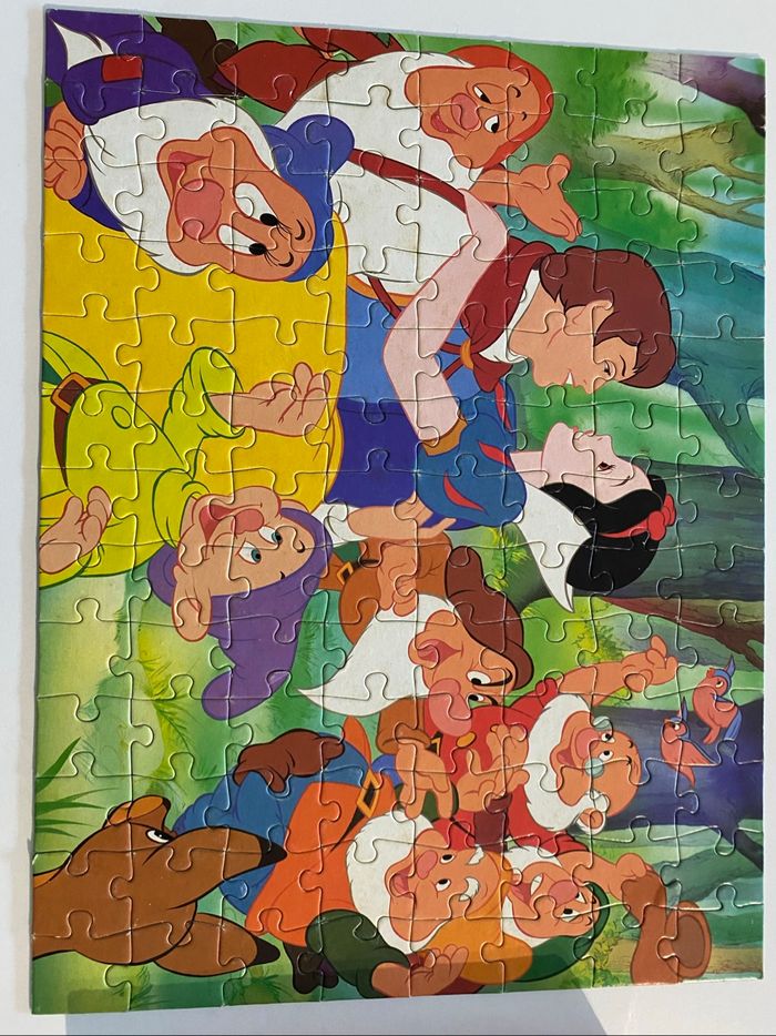 Puzzles Blanche Neige et Peter  Pan - photo numéro 2