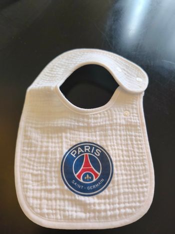 Bavoir bébé foot Paris psg 