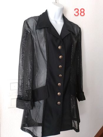 Blazer chic  transparent femme.38..