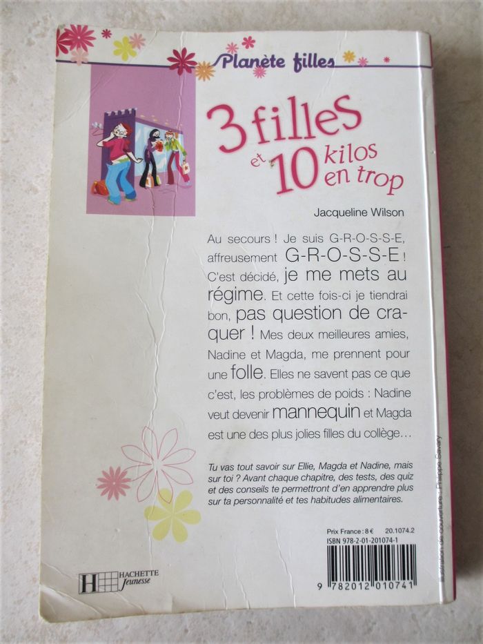 Roman enfant « 3 filles et 10 kg en trop » - photo numéro 2