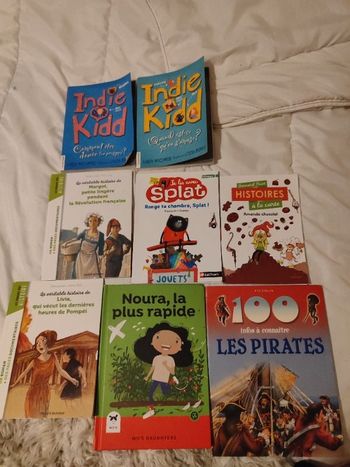 Lot de 8 livres