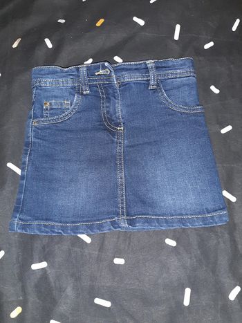 Jupe en jean bleue
