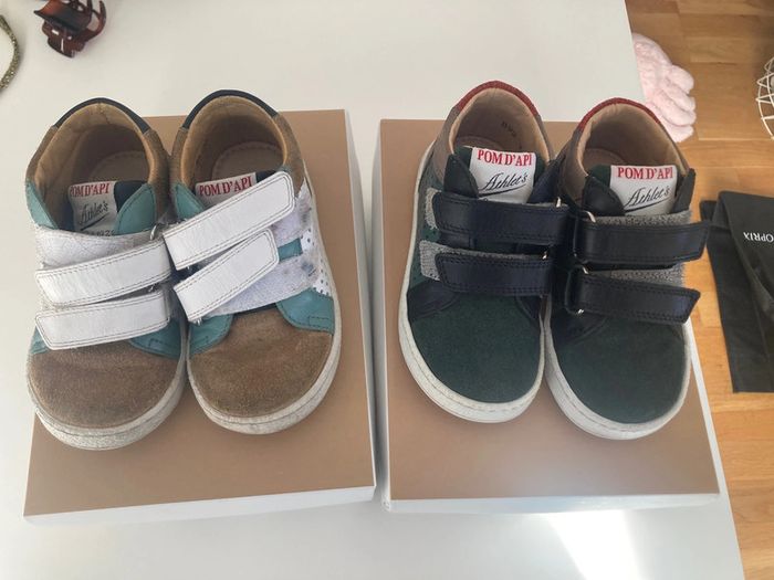 Lot chaussures enfant 21