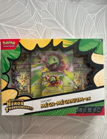 Coffret Mega meganium ME2.5 Héros Transcendants Pokémon 