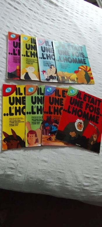 Lot magazines Il était une fois.. l'homme.