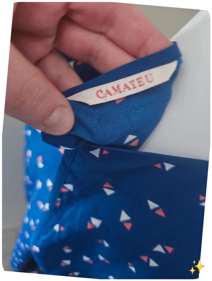 Combishort bleu camaïeu 44 - photo numéro 4