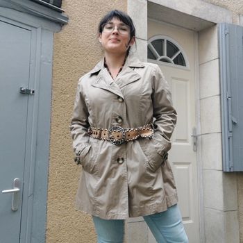 Magnifique trench Vintage pour L/XL