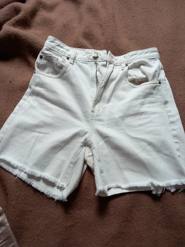 Short Jean écru - photo numéro 4