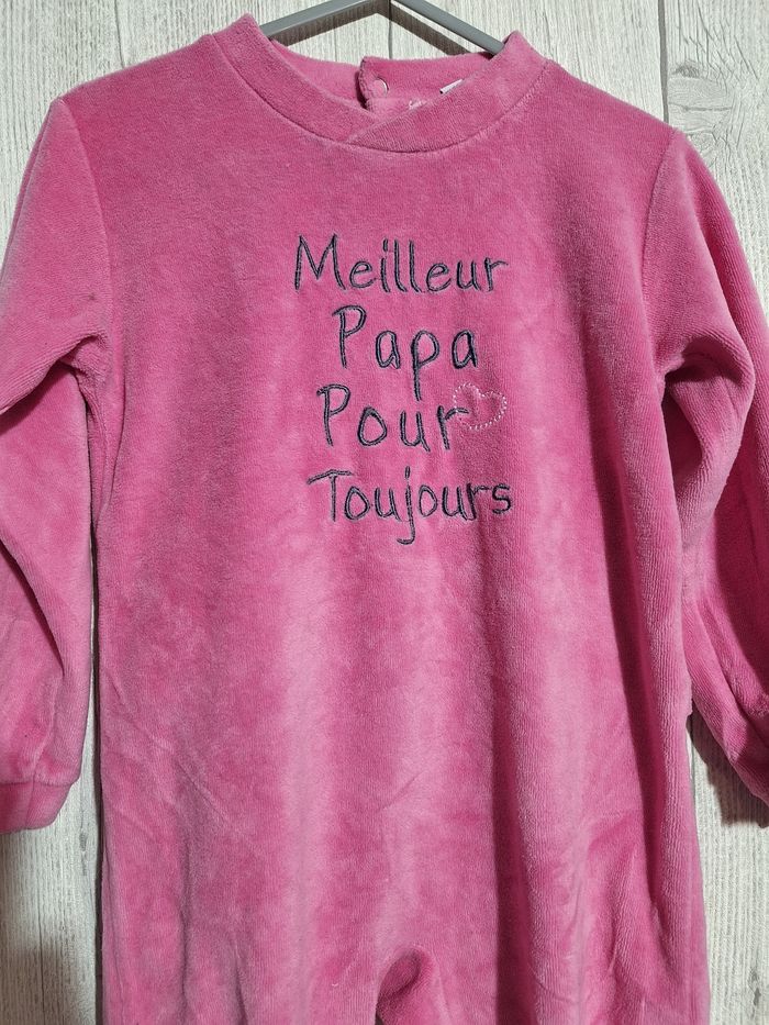 Pyjama fille pommette taille 2 ans - photo numéro 2