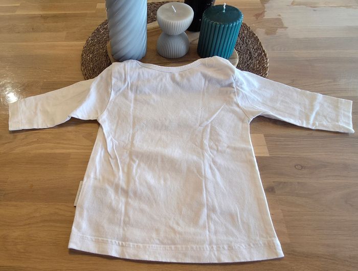 Tee-shirt ML coton 6-12 mois - photo numéro 3