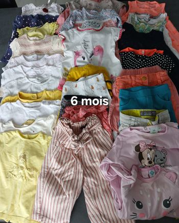 Lot printemps été fille 6 mois