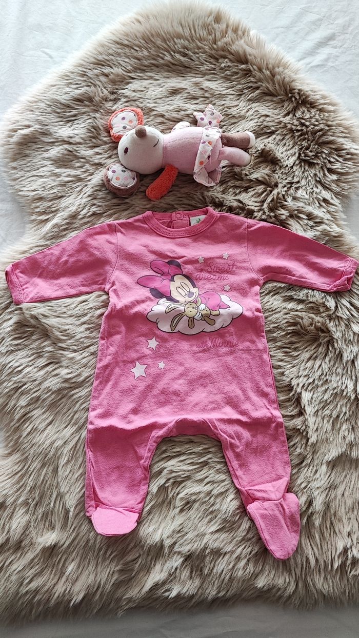 Pyjama rose Minnie 1 mois