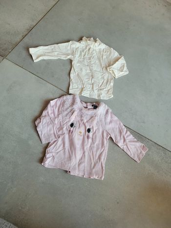Lot t shirt manche longe bébé fille 9 12 mois