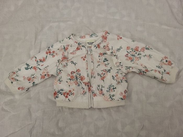 Veste fleurie