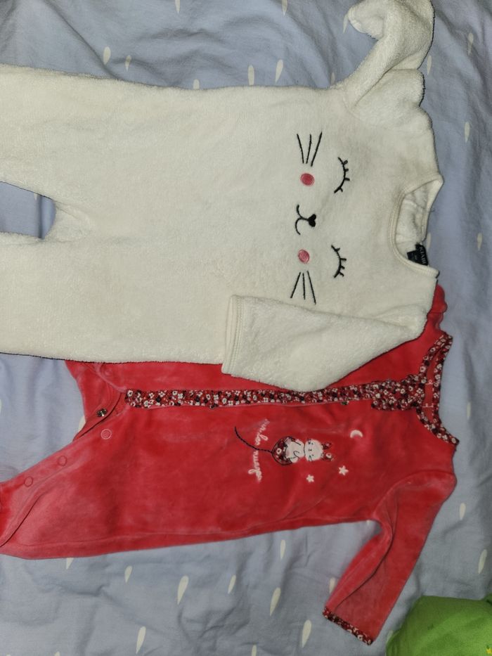 Lot de 2 grenouillère
