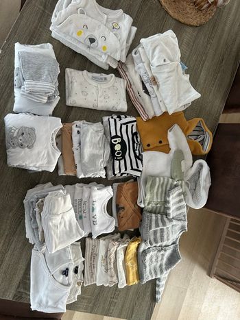 Lot vêtements bébé garçon