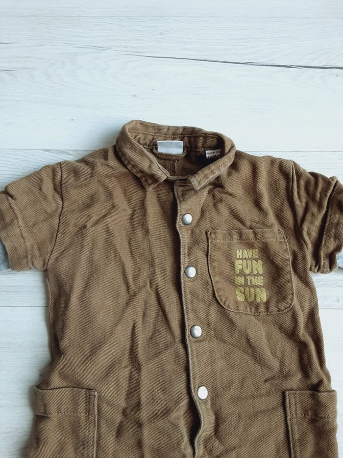 Vêtement bébé garçon combinaison Zara 2 ans - photo numéro 2