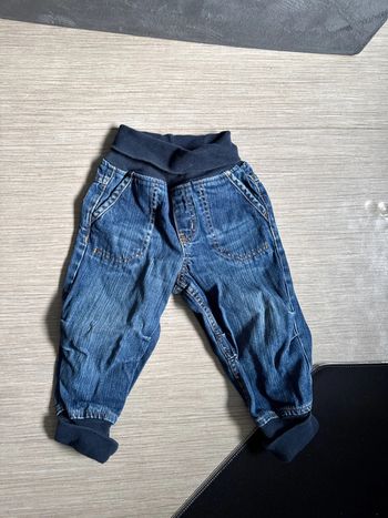 Pantalon élastique jeans 12/18 mois de il