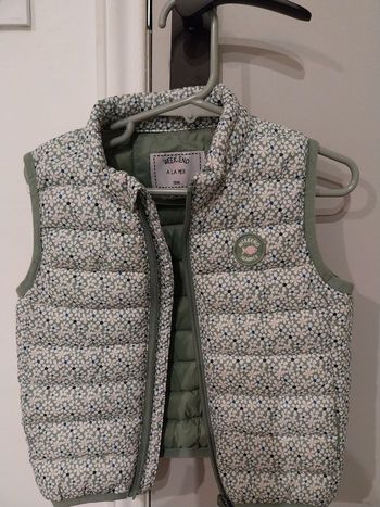 Doudoune sans manches  bébé fille