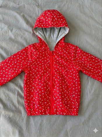 🍒 Veste Réversible "Ceci n'est pas une cerise" 3/4 ans 