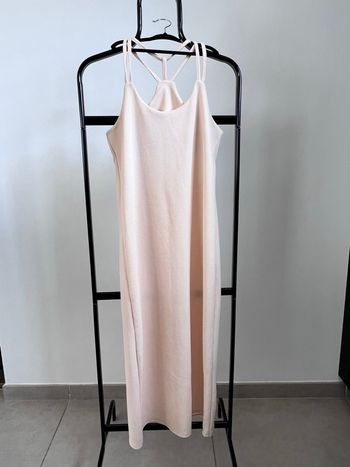 Robe en viscose T40 - abricot