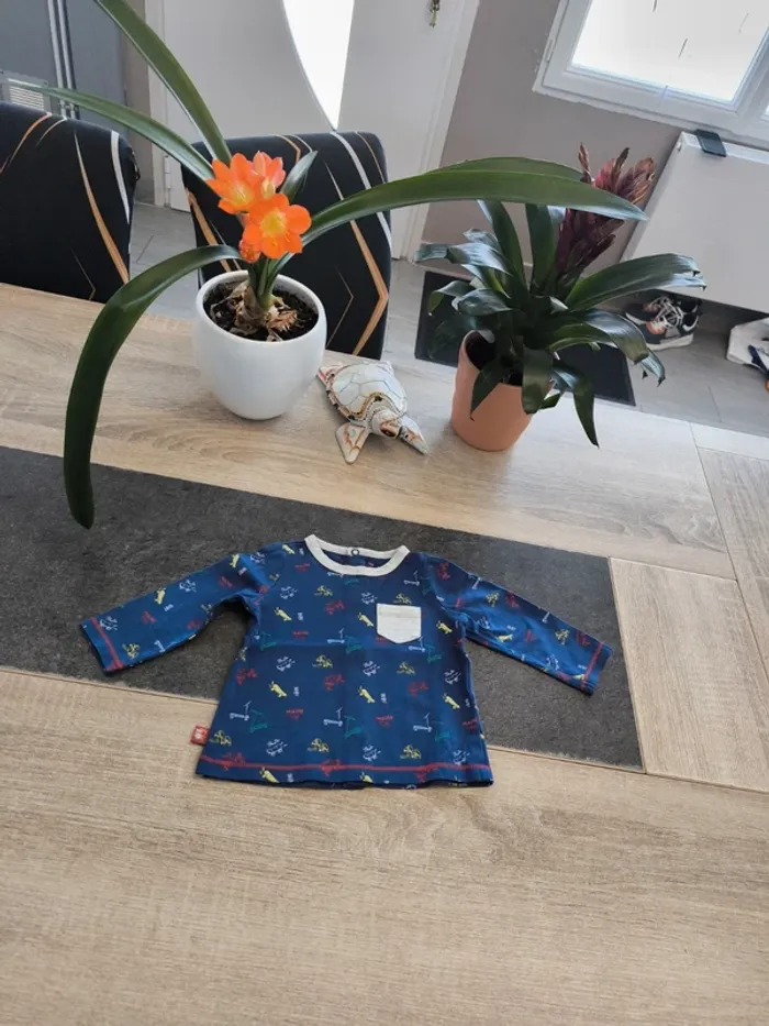 Tee-shirt garçon ml 6 mois sergent major