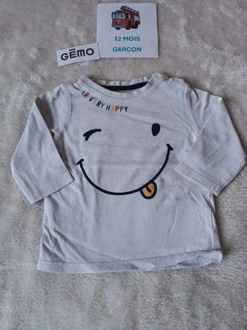Tshirt 12 mois gemo