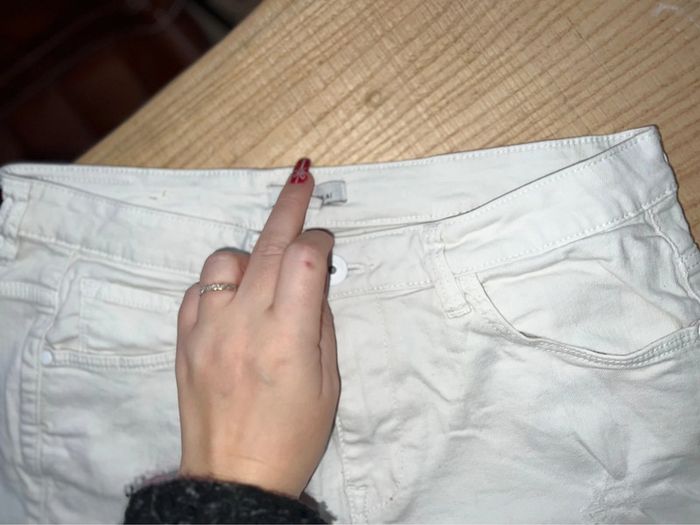 Pantacourt taille 38 kookai femme bleu - photo numéro 3