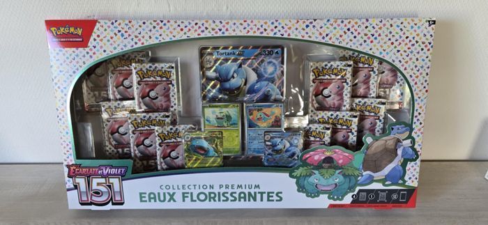 Coffret Pokémon eaux florissantes 151