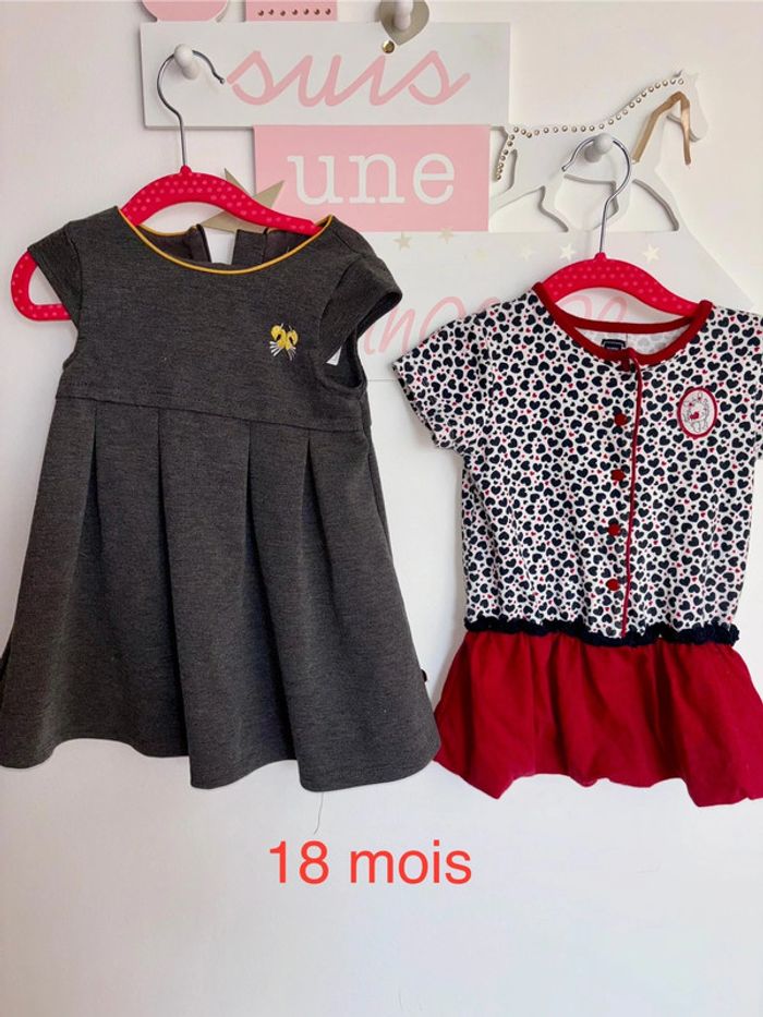 2 robes 18 mois