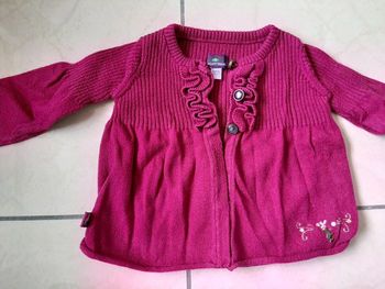 Gilet fille 9 mois