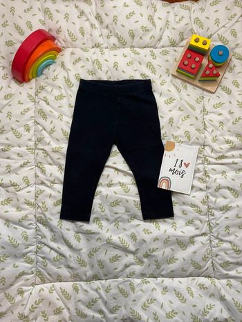 legging bleu marine 18 mois kiabi