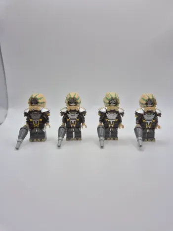 Figurines type lego custom 4 soldats du syndicat Pyke star wars