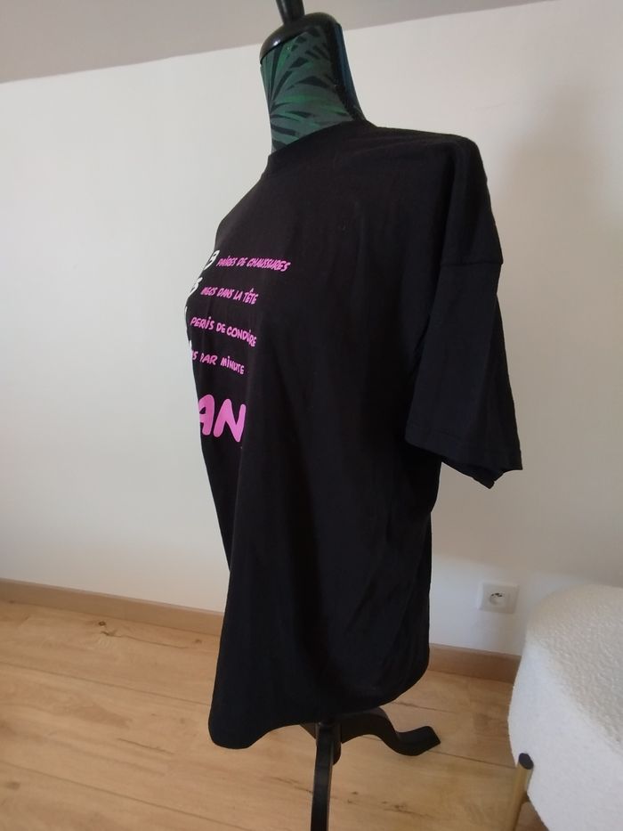 T shirt noir femme 18 ans XL - photo numéro 3