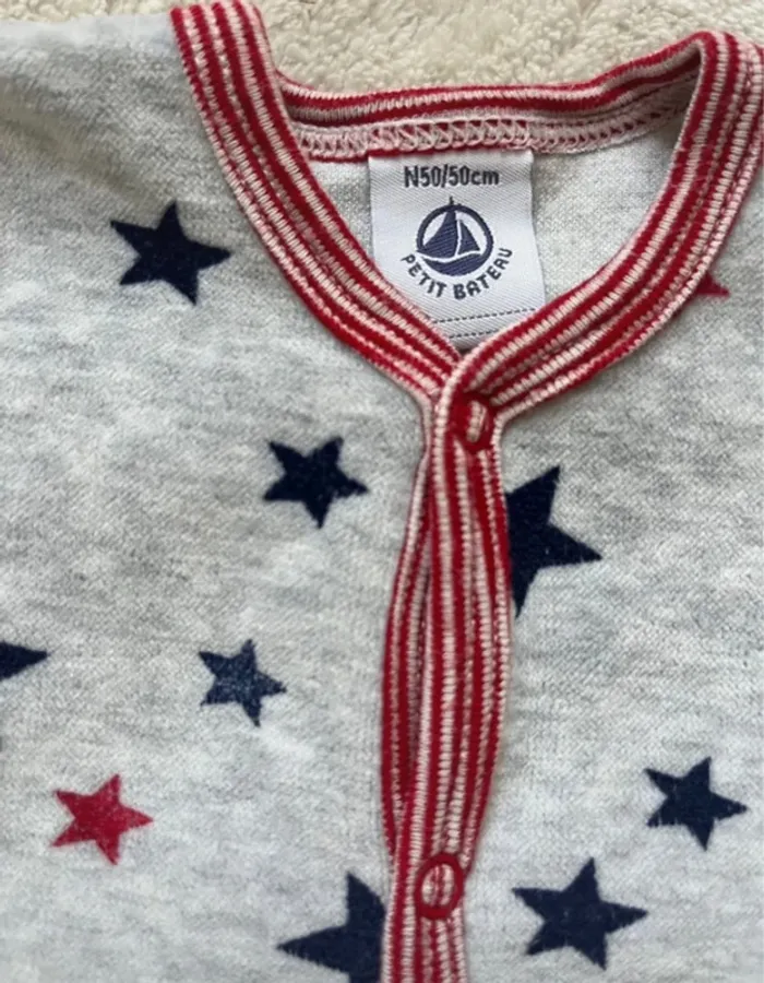 Pyjama et body petit bateau naissance - photo numéro 4