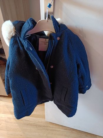 Manteau 24 mois fille 