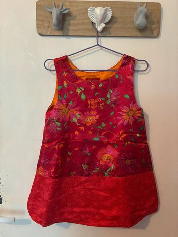 Magnifique robe en soie Kenzo, taille 2 ans, Kenzo Jungle.
