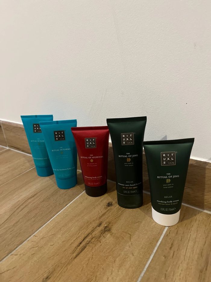 5 crème corps et main rituals