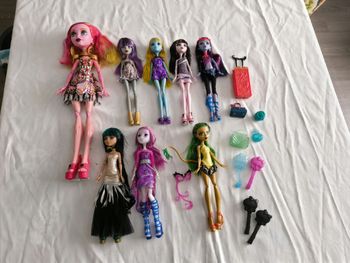 Lot poupées monster high