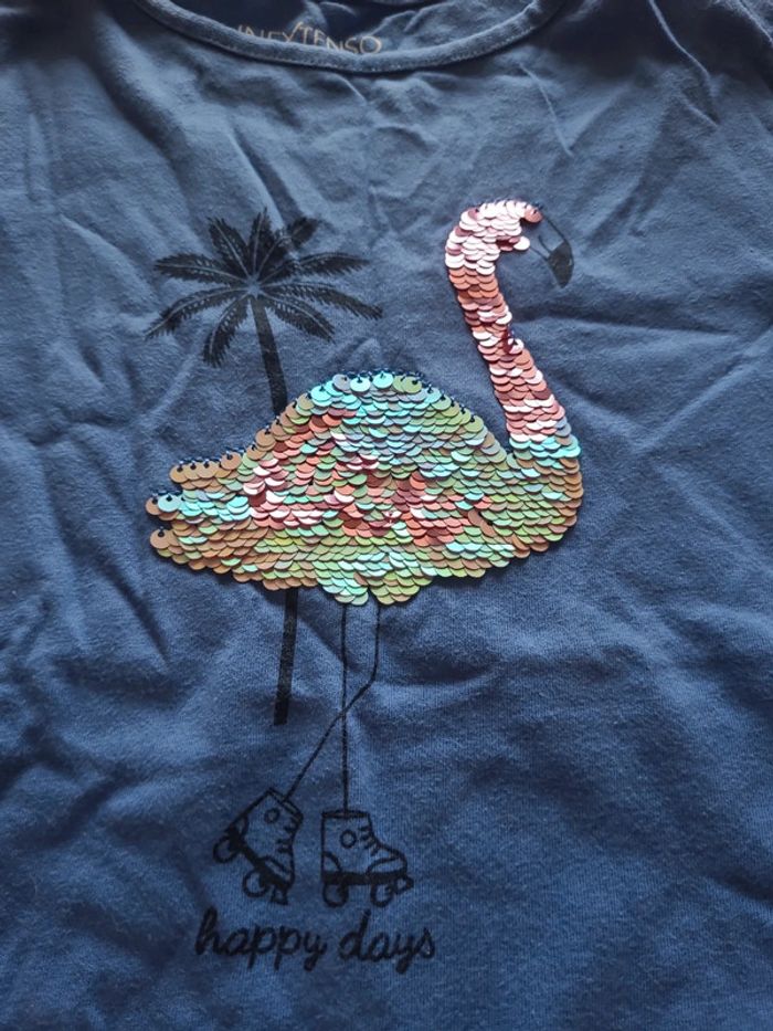 Tee-shirt manches courtes fille In Extenso ** - photo numéro 4