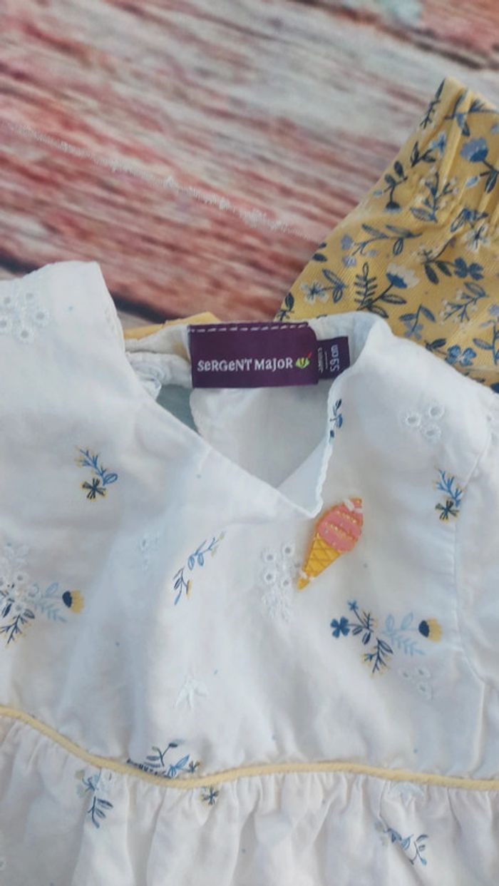 Ensemble fille 3 mois sergent major - photo numéro 4